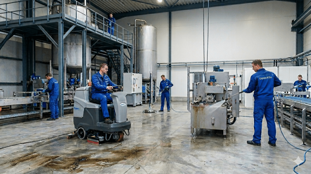Industriële schoonmaak